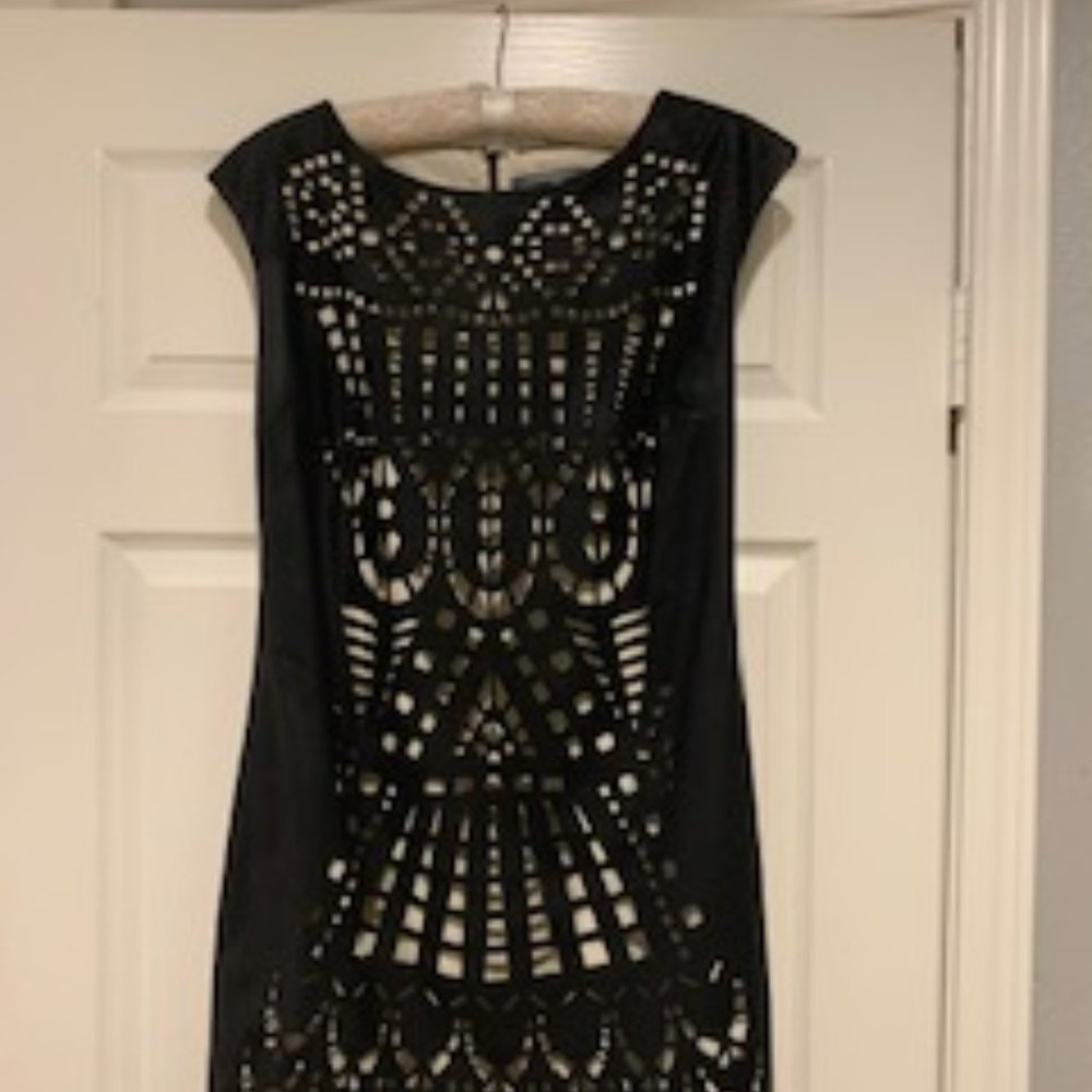 Black Eyelet Vegan Tunic